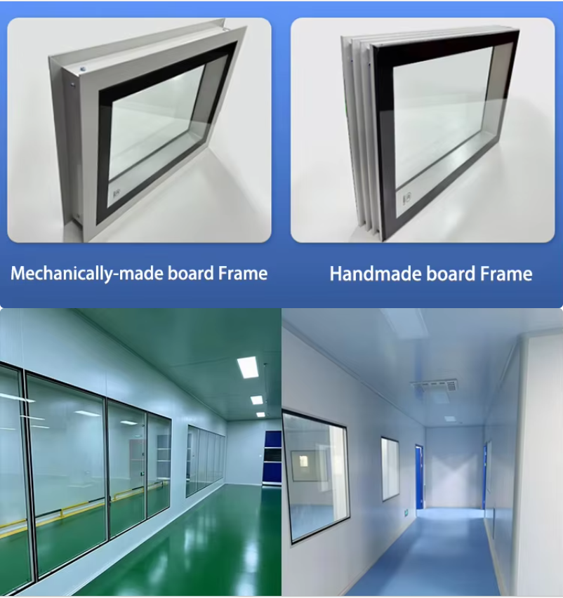 modular cleanroom window