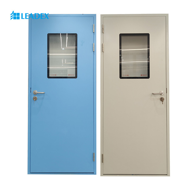 GMP Standard Steel Cleanroom Door Hygienic Air Tight Door for Hospital Food Factory
