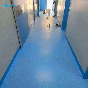Homogeneous PVC Flooring Seamless & Wear-Resistant for Purification Workshop