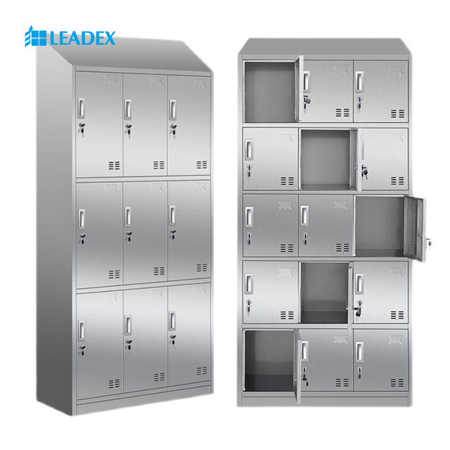 Stainless Steel Cleanroom Locker Rustproof Hygienic Storage for Hospital Food Factory
