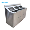 Stainless Steel Sink Commercial Hand Wash Sink for Cleanroom Hospital Food Factory