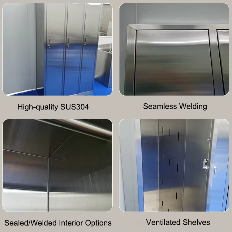 Stainless Steel Cleanroom Locker