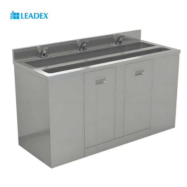 Stainless Steel Sink Commercial Hand Wash Sink for Cleanroom Hospital Food Factory
